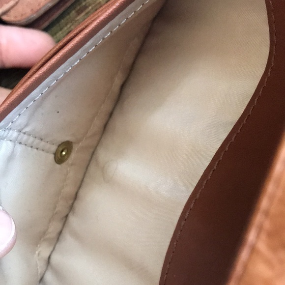 Coach signature multicolored leather/c-canvas clutch purse. Used,good condition! - Picture 5 of 10